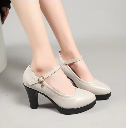 Elina-Rose™ | Soft PU Leather Shoes
