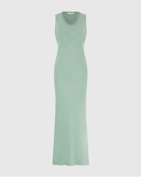 Sabrina™ | Sleeveless Satin Dress