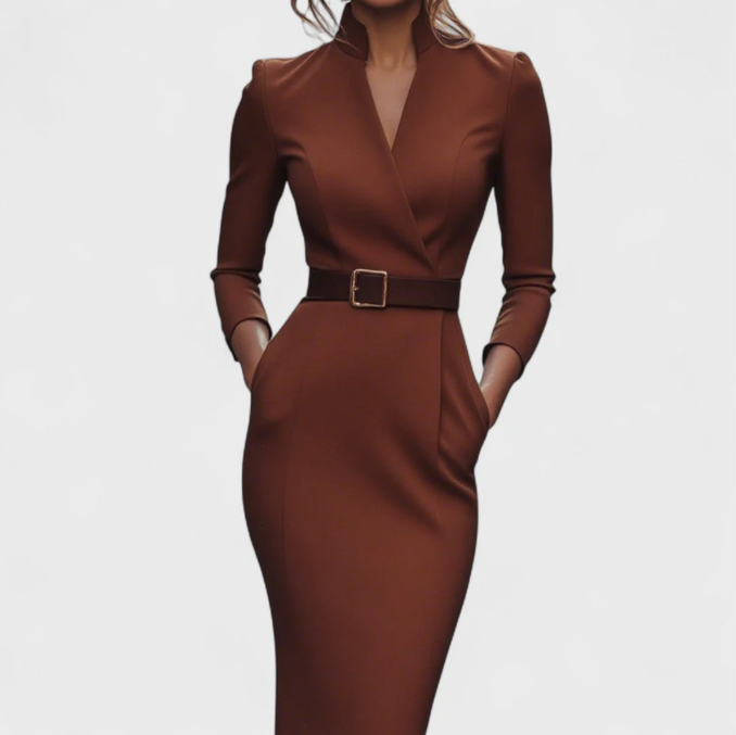 Alva™ | Elegant Black Dress