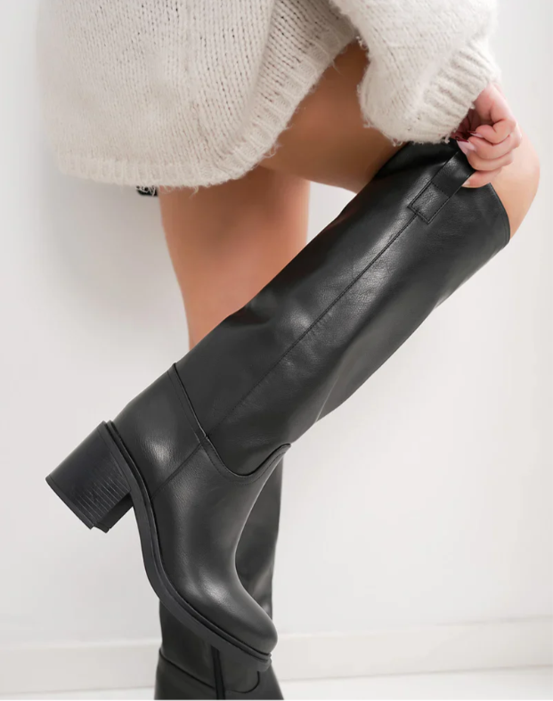 Samira™ | High Black Boots