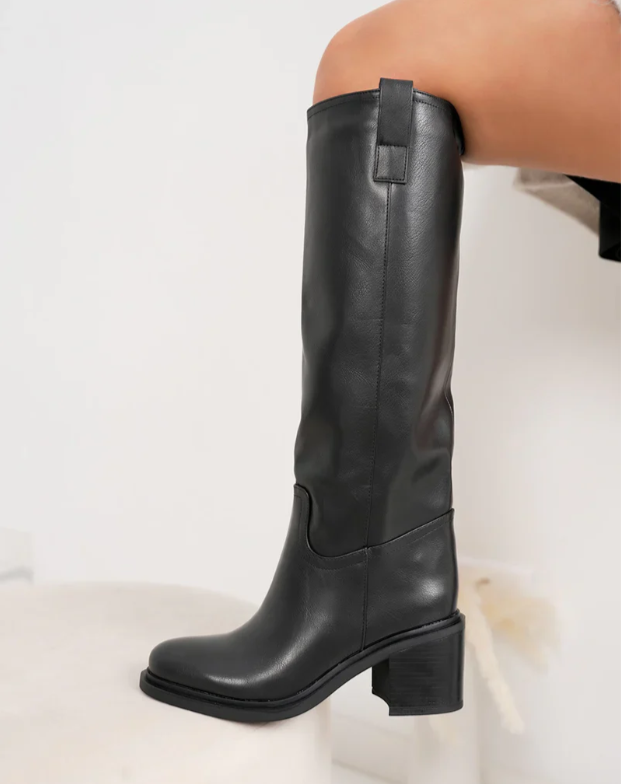 Samira™ | High Black Boots