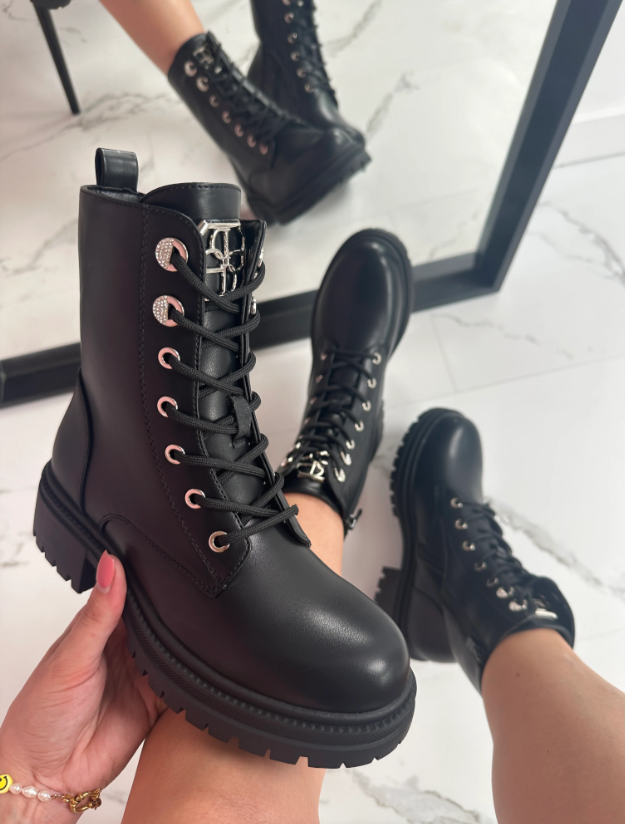 Sarina™ | Black Boots