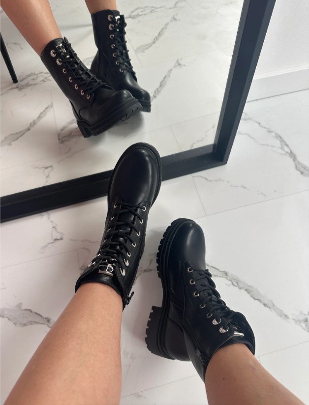 Sarina™ | Black Boots