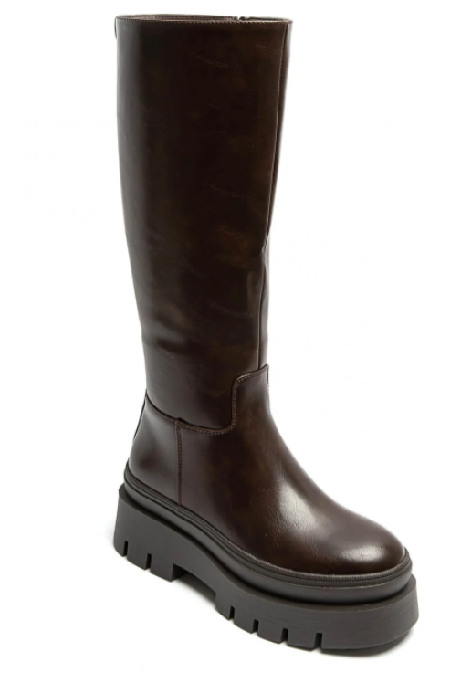 Iria™ | Brown High Boots