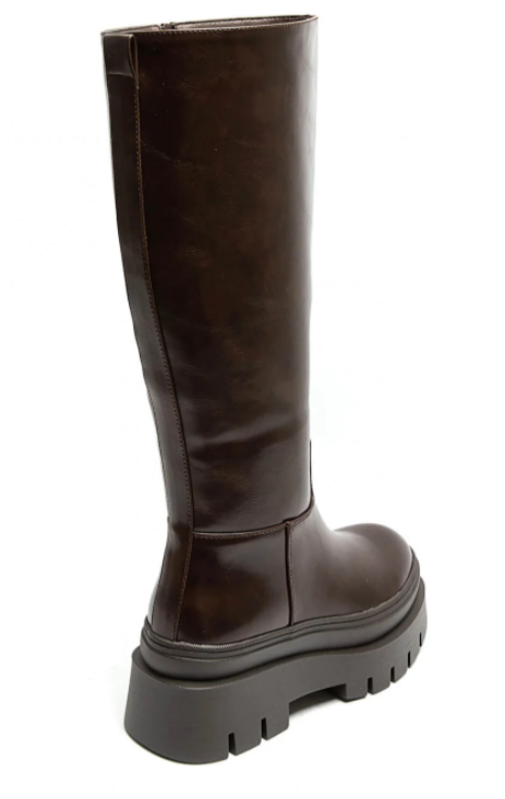 Iria™ | Brown High Boots