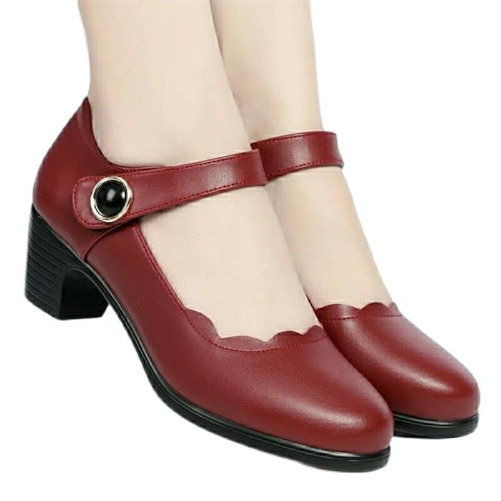 Elina-Rose™ | Soft PU Leather Shoes