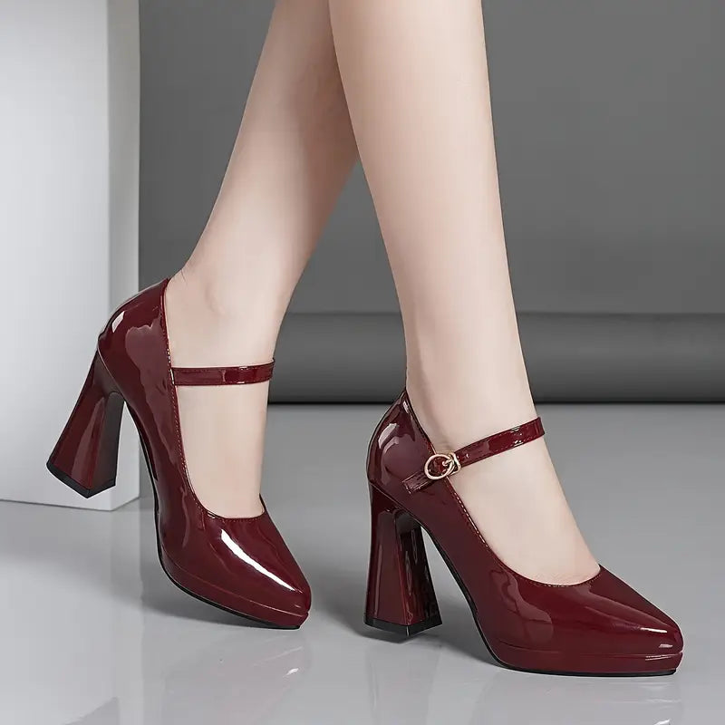 Elina-Rose™ | Soft PU Leather Shoes